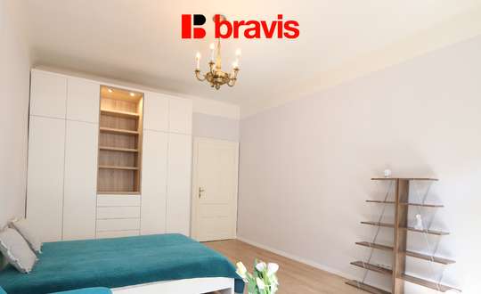 Pronájem bytu 1+1, ulice Výstavní, Brno - střed,  plně vybavený, balkon, výborná lokalita