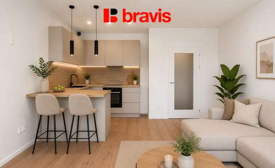 Modern 1+kk Apartment with Balcony for Sale in a New Residential Development – Brno Hády, Monthly Costs Only CZK 2,563