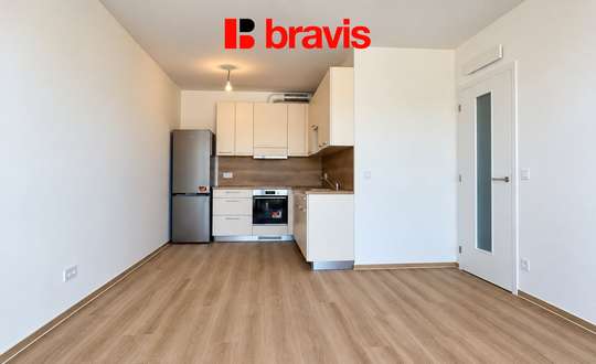 Podnájem bytu 2+kk v rezidenci Ponavia, Brno - Královo Pole, ul. Střední, novostavba, balkon, sklep, garáž