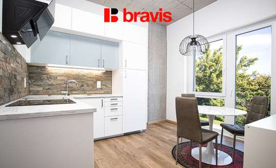 Pronájem bytu 1+kk, ulice Bohunická, Brno - Horní Heršpice, sklep a parkovací stání