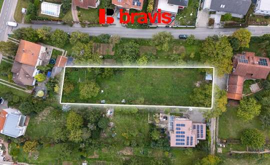 Prodej stavebního pozemku 1 603 m², Rozdrojovice, platné stavební povolení
