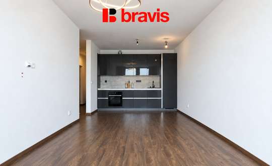 Rent of a partially furnished 2+kk apartment, Vídeňská Street, Brno - Štýřice, 55 m2, dressing room, internet