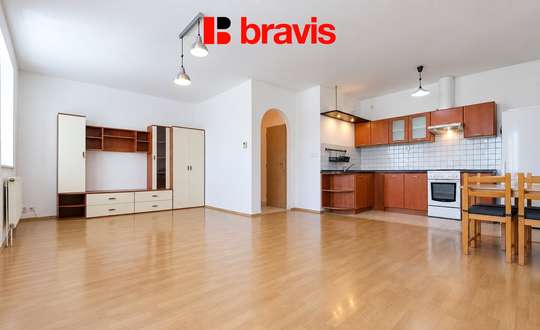 Pronájem bytu 2+kk, ul. Sekaninova, Brno - Husovice, sklep, centrum města, v blízkosti Nové Zbrojovky