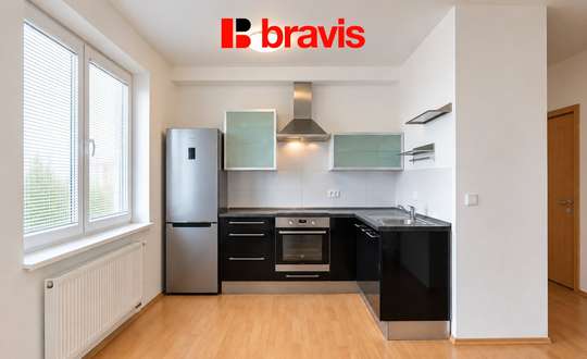 Pronájem bytu 3+kk, Brno - Slatina, ul. Ponětovická, novostavba, balkon, nezařízený