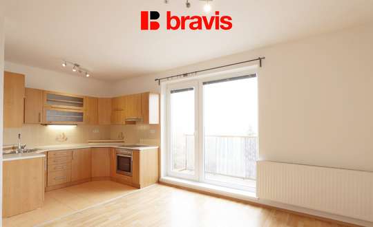 Pronájem bytu 2+kk 47m², ulice Vodní, Hrušovany u Brna, balkon, sklep, parkovací stání
