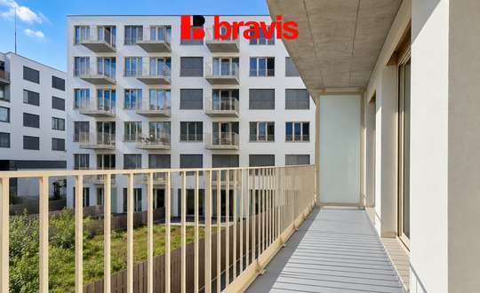 Pronájem moderního bytu 2+kk v novostavbě, Palác Trnitá, s krásným balkonem a sklepem
