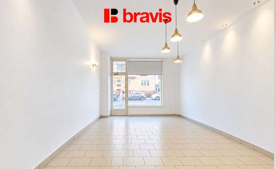 Pronájem obchodních prostor, 49m² - Brno - Veveří, Bayerova ulice