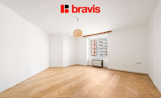 Prodej elegantního bytu 3+kk 105 m², Brno - Veveří, obyvatelná lodžie, sklep