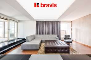 Pronájem luxusního mezonetového bytu 3+kk, ul. Soukenická, Brno - Staré Brno, vybavený, balkon, terasa, vířivka, 2x parkování