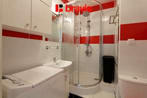 Pronájem bytu 1+1, ul. Olbrachtovo nám., Brno - Komín, balkon, částečně zařízený