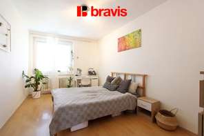 Pronájem slunného bytu 2+1, částečně zařízený, ul. Cihlářská, Brno - střed
