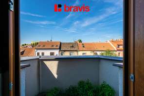 Prodej komfortního bytu 2+kk, ul. Veleckého, Brno-Židenice, balkon