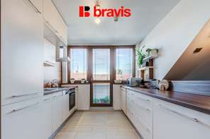 Prodej komfortního bytu 2+kk, ul. Veleckého, Brno-Židenice, balkon