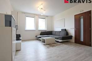 Pronájem zařízeného bytu 3+kk, ul. Lány, Brno - Bohunice, internet a TV, garáž, společná zahrada