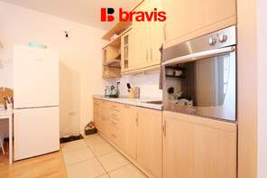 Pronájem bytu 2+kk, ulice Otiskova, Brno - Líšeň, balkon, sklep