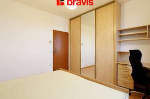 Pronájem bytu 2+kk, Brno - Líšeň, ul. Otiskova, částečně zařízený, balkon, sklep