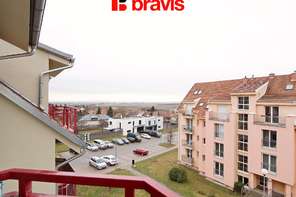 Pronájem bytu 2+kk, Brno - Líšeň, ul. Otiskova, částečně zařízený, balkon, sklep