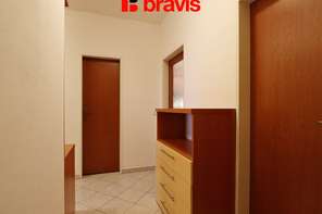 Pronájem bytu 2+kk, Brno - Líšeň, ul. Otiskova, částečně zařízený, balkon, sklep