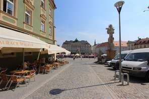 Podnájem slunného bytu/ateliéru 1+kk v srdci Brna, ul. Zelný trh, po kompletní rekonstrukci