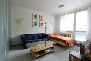 Pronájem bytu 1+1, Brno - Královo Pole, kompletně zařízený, balkon