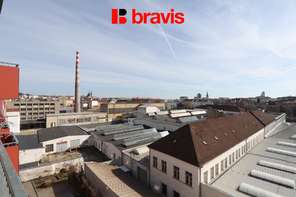 Pronájem velmi pěkného bytu 1+kk s terasou, Brno - Staré Brno, ul. Rybářská, nezařízený