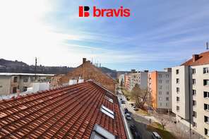 Pronájem velmi pěkného bytu 1+kk s terasou, Brno - Staré Brno, ul. Rybářská, nezařízený