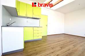 Pronájem velmi pěkného bytu 1+kk s terasou, Brno - Staré Brno, ul. Rybářská, nezařízený