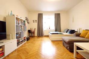 Podnájem bytu 1+1, Brno - Štýřice, ul. Renneská třída, částečně zařízený, blízko centra města