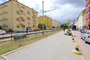 Podnájem bytu 1+1, Brno - Štýřice, ul. Renneská třída, částečně zařízený, blízko centra města