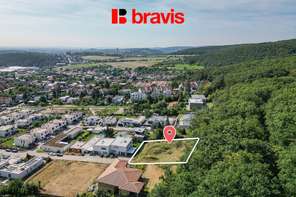 Prodej atraktivního pozemku o výměře 1 322 m² přímo u lesa, Brno-Ivanovice