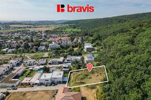 Prodej atraktivního pozemku o výměře 1 322 m² přímo u lesa, Brno-Ivanovice