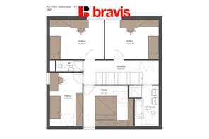 Prodej rodinného domu 6+kk (4), pozemek 509 m2,  v Kobylnicích u Brna, 3x parkovací stání, vysoký standard