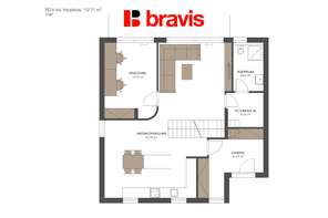 Prodej rodinného domu 6+kk (4), pozemek 509 m2,  v Kobylnicích u Brna, 3x parkovací stání, vysoký standard