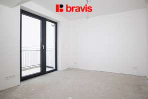 Prodej moderní novostavby bytu 2+kk, Černovice: Charbulova, balkon, možnost parkování