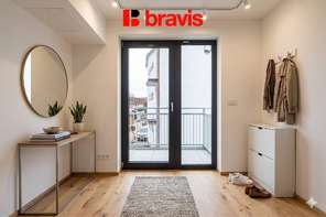 Prodej moderní novostavby bytu 2+kk, Černovice: Charbulova, balkon, možnost parkování