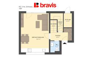 Sale flats 3+KT, 80 m² - Drnholec