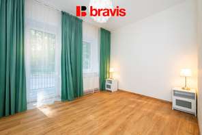 Nice 3+kk apartment for rent, Vranov village, Brno-venkov district, terrace with garden, cellar, two parking spaces, quiet location right next to the forest