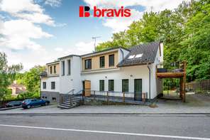 Nice 3+kk apartment for rent, Vranov village, Brno-venkov district, terrace with garden, cellar, two parking spaces, quiet location right next to the forest