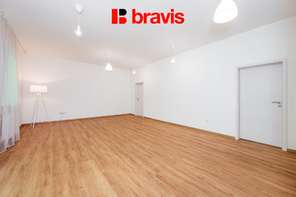 Nice 3+kk apartment for rent, Vranov village, Brno-venkov district, terrace with garden, cellar, two parking spaces, quiet location right next to the forest