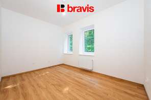 Nice 3+kk apartment for rent, Vranov village, Brno-venkov district, terrace with garden, cellar, two parking spaces, quiet location right next to the forest