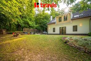 Nice 3+kk apartment for rent, Vranov village, Brno-venkov district, terrace with garden, cellar, two parking spaces, quiet location right next to the forest