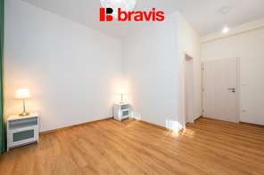 Nice 3+kk apartment for rent, Vranov village, Brno-venkov district, terrace with garden, cellar, two parking spaces, quiet location right next to the forest