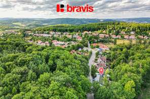 Nice 3+kk apartment for rent, Vranov village, Brno-venkov district, terrace with garden, cellar, two parking spaces, quiet location right next to the forest