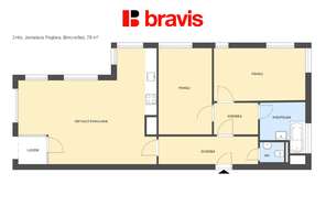 3+kk apartment for rent, Brno - Štýřice, Jaroslava Foglar Street, balcony, basement, garage