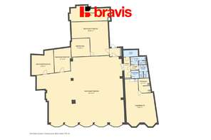 Office space for rent, 506 m², Masarykova street, Brno center