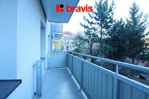 Pronájem bytu 2+kk, ulice Slovinská, Brno - Královo Pole, zařízený, balkon, sklep, internet v ceně