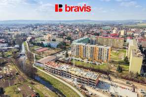 Prodej bytu 1+kk v novém projektu Rezidence Haná, Vyškov, balkon sklep