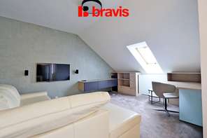 Pronájem bytu 1+kk, ulice Lidická, Brno - střed, zařízený, terasa, sklep