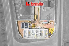 Prodej nebytového prostoru o dispozici 1KK v moderní novostavbě polyfunkčního domu, 61,7m2, Lipůvka u Brna, parkovací stání v ceně