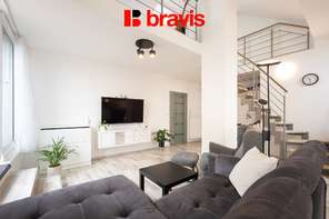 Prodej moderního bytu 2+kk s galerií, ul.  Višňová, Moravany u Brna, terasa, garáž, park. stání, 124 m²